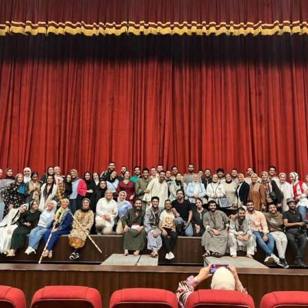 congratulations to the Faculty of Pharmacy Theater Team for the successful performance of the play Jarrarin El-Sawaqi as part of the Annual Theatrical Arts Festival of Alexandria University Faculties