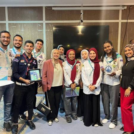 Congratulations to the Rover Scout Crew of the Faculty of Pharmacy, Alexandria University!