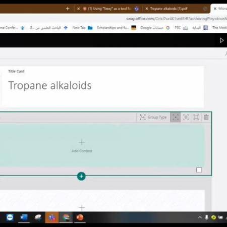 using sway as a tool for interactive learning